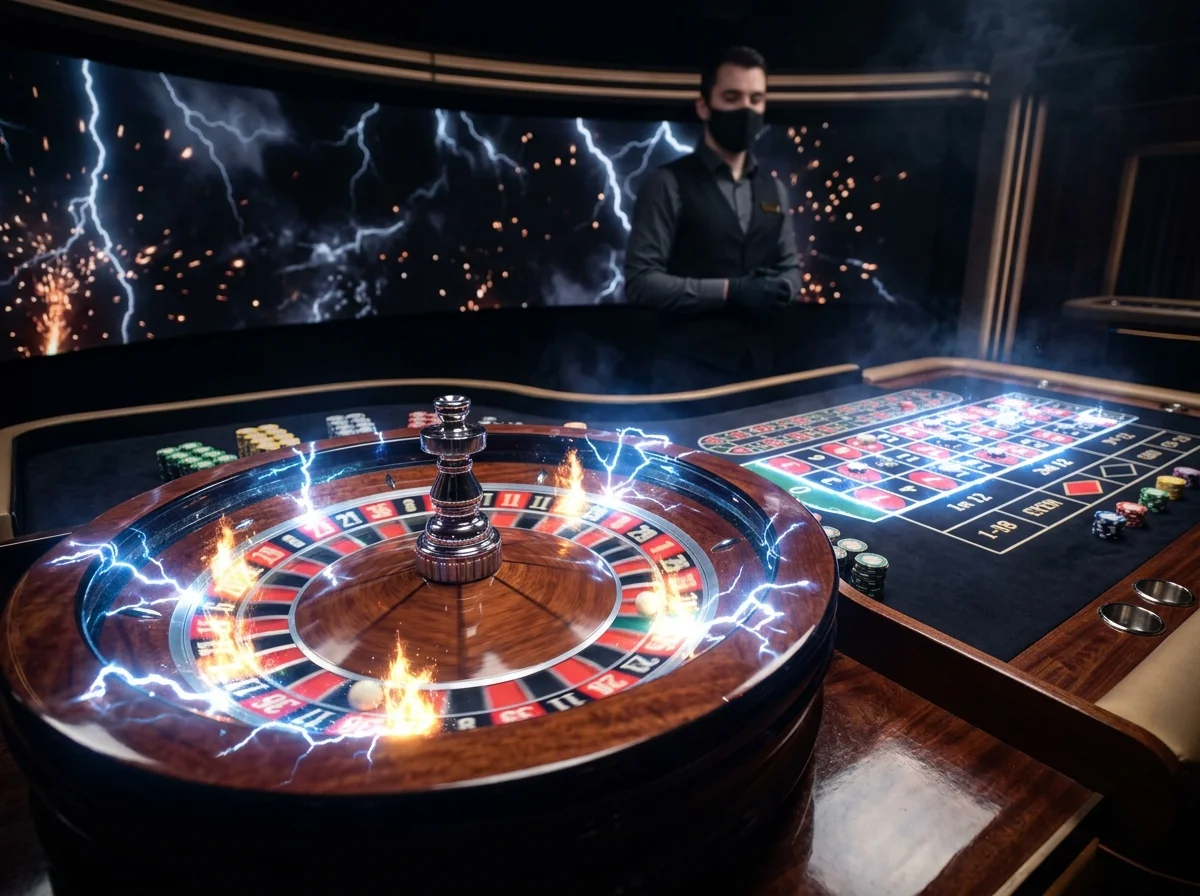 Lightning Roulette live